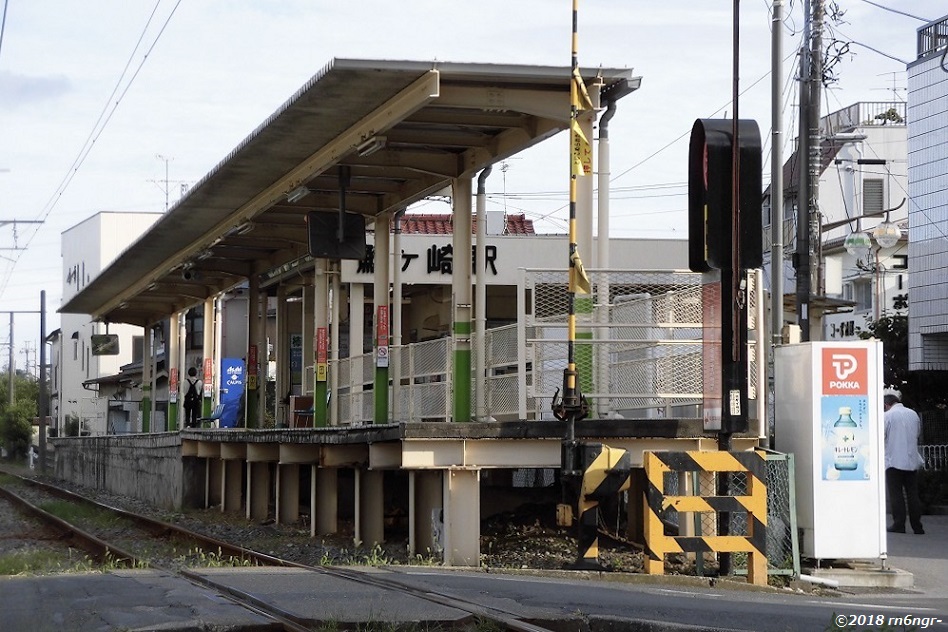 鰭ヶ崎駅ホーム全景