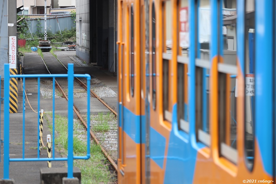 流山駅1番線ホームの先にある車止め